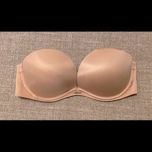 Victoria secret ran strapless bra
